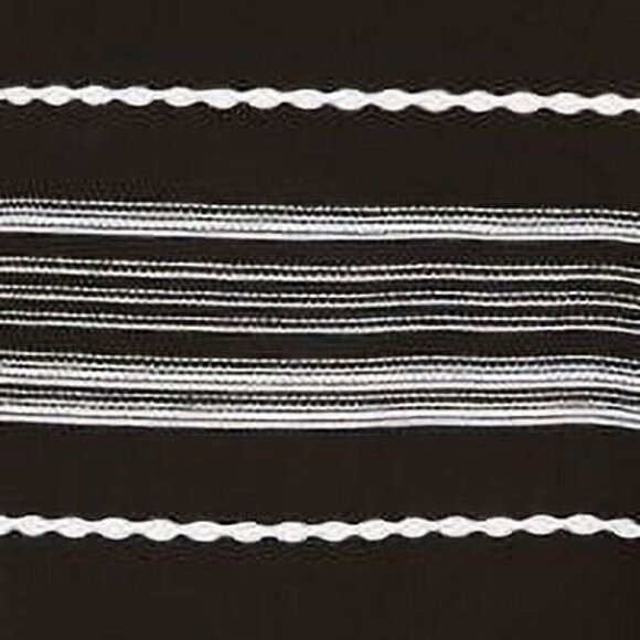 DOTTI BLACK & WHITE SLEEVELESS SWIM DRESS V-NECK SWIMSUIT COVER UP SIZE MED NWT - Picture 3 of 7